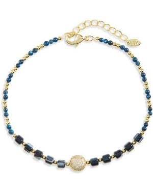 Argento Vivo Circle Bead Bracelet - Metallic