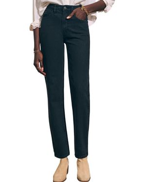 Faherty Slim Straight Leg Jeans - Blue