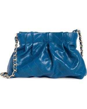 Urban Expressions Quilted Crossbody Bag - Blue