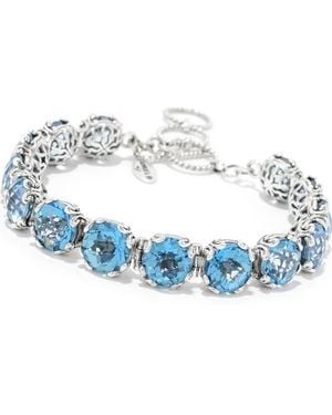 Samuel B. Aquamarine & Topaz Bracelet - Blue