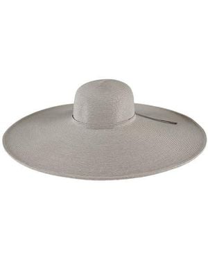 San Diego Hat Ultrabraid Xl Brim Straw Sun Hat - Gray