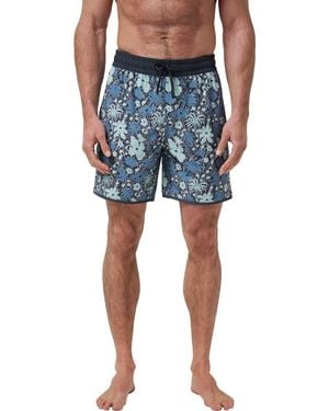 Travis Mathew Canoe Cruise Swim Trunks - Blue