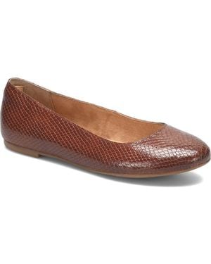 Børn Adour Ballet Flat - Brown