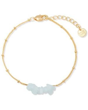 Brook and York Alex Birthstone Bracelet - White