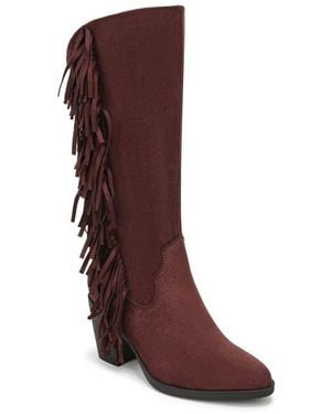 Blowfish Criss 2 Fringe Knee High Boot - Brown