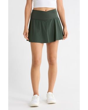 90 Degrees Warp X Crossfire Skort - Green