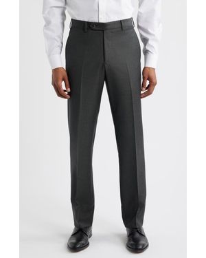 Zanella Devon Super 110S Serge Pants - Gray