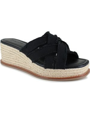 Splendid Danna Espadrille Wedge Sandal - Black