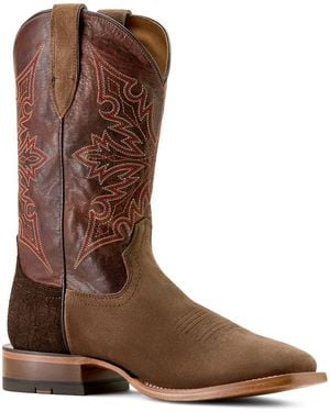 Ariat Circuit Gritty Ranch Western Boot - Brown