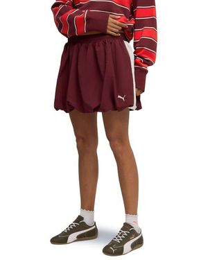 PUMA T7 Bubble Hem Skirt - Red