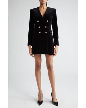 A.L.C. Chelsea Long Sleeve Blazer Dress - Black