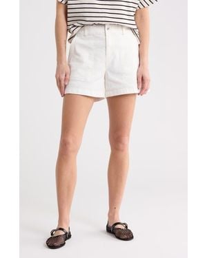 Sanctuary Socialize Denim Shorts - White