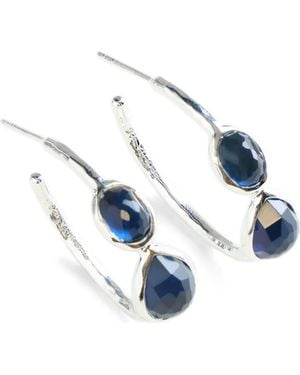 Ippolita Wonderland Hoop Earrings - Blue