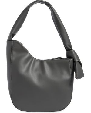BCBGMAXAZRIA Asymmetric Knot Shoulder Bag - Gray