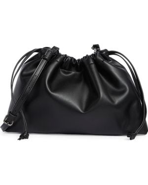 BCBGMAXAZRIA Drawstring Clutch - Black