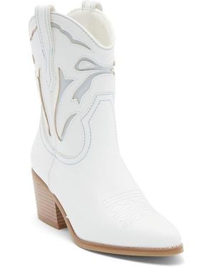 MIA Octavvia Cowboy Boot - White