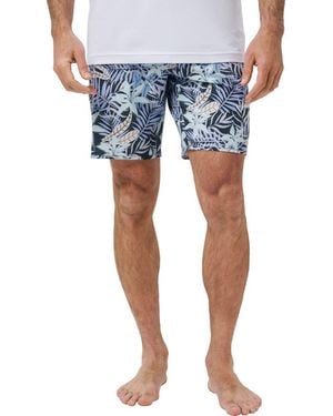 Travis Mathew Continental King Board Shorts - Blue