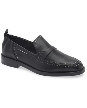 3.1 Phillip Lim Alexa Microstud Leather Penny Loafer - Black