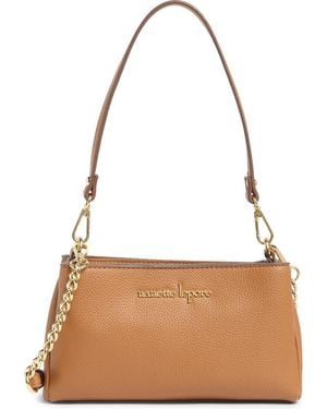 Nanette Lepore Triple Section Crossbody Bag - Brown
