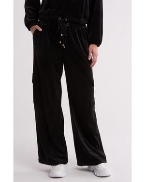 Gemma Jane Wide Leg Corduroy Pants - Black