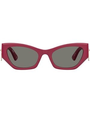 Moschino 55Mm Cat Eye Sunglasses - Brown