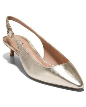 Cole Haan The Go-To Jocelyn Slingback Pump - Natural