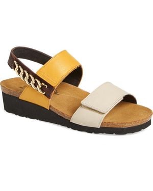 Naot Eliana Slingback Sandal - Metallic