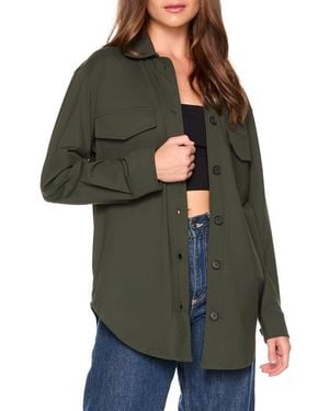 Susana Monaco Shirt Jacket - Black