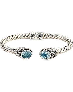 Samuel B. Oval Open Cuff Bracelet - Multicolor