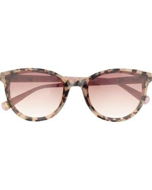Ted Baker 58Mm Gradient Round Sunglasses - Pink