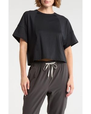 Marika Mabel Crop T-Shirt - Black