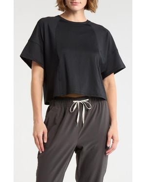 Marika Mabel Crop T-Shirt - Black