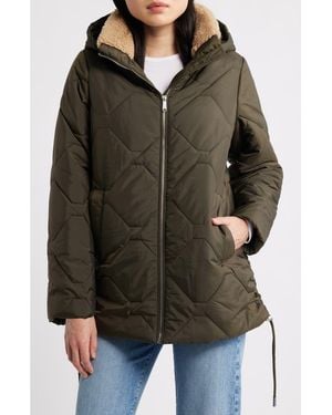 Sam Edelman Onion Quilted Jacket - Brown