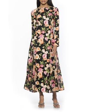 long sleeve formal dresses green Chic A-line High Neck Dark Green Long Sleeve Prom Dresses Lace Long Evening  Gowns CBD584