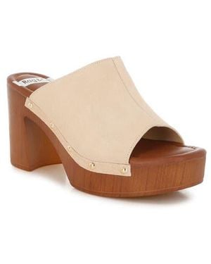 Rag & Co Masaki Platform Sandal - Brown