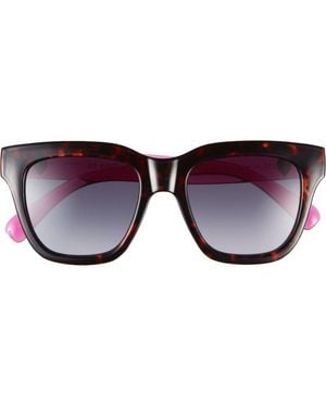 Kurt Geiger 53Mm Square Sunglasses - Purple