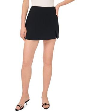 Cece Stretch Crepe Skort - Black