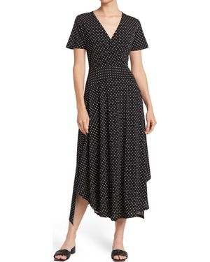 Love By Design Colette Double Layer Maxi Dress - Black