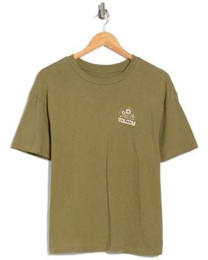 Volcom Birch Bliss Boyfriend T-Shirt - Green