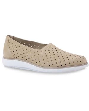 Munro Ridley Perforated Sneaker - White