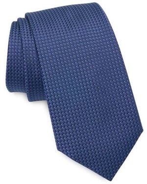 Calvin Klein Alice Micro Solid Tie - Blue