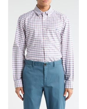 Brooks Brothers Regular Fit Non-Iron Oxford Dress Shirt - Multicolor