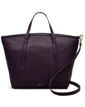 RADLEY アンダーザシー 小型オープントップグラブ Radley Bridgewater 2.0 Small Ziptop Grab Bag in Purple | Lyst