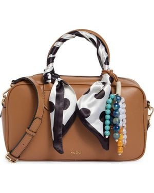 ALDO Bogdish Satchel Bag - Brown