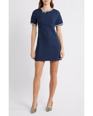 Sister Jane Belle De Nuit Minidress - Blue
