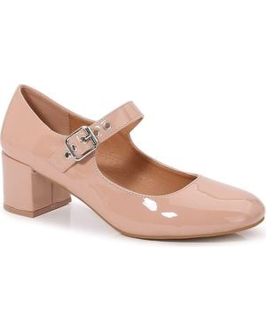 BERNESS Orla Patent Mary Jane Pump - Pink