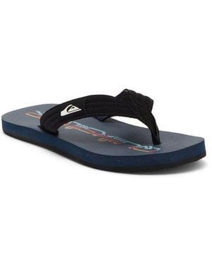 Quiksilver Foundation Flip Flop - Blue