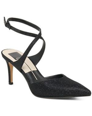 Dolce Vita Eliora Pointed Toe Ankle Strap Pump - Black