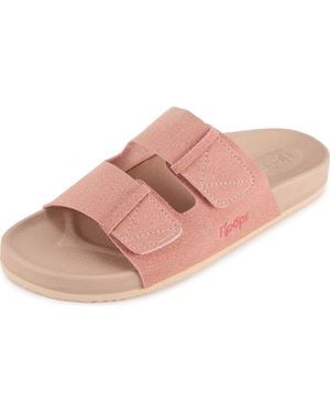 FLOOPI Double Strap Slide Sandal - Pink