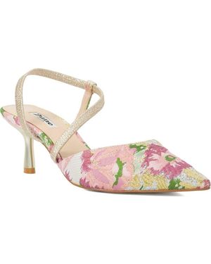 Dune Citrus Pointed Toe Pump - Pink
